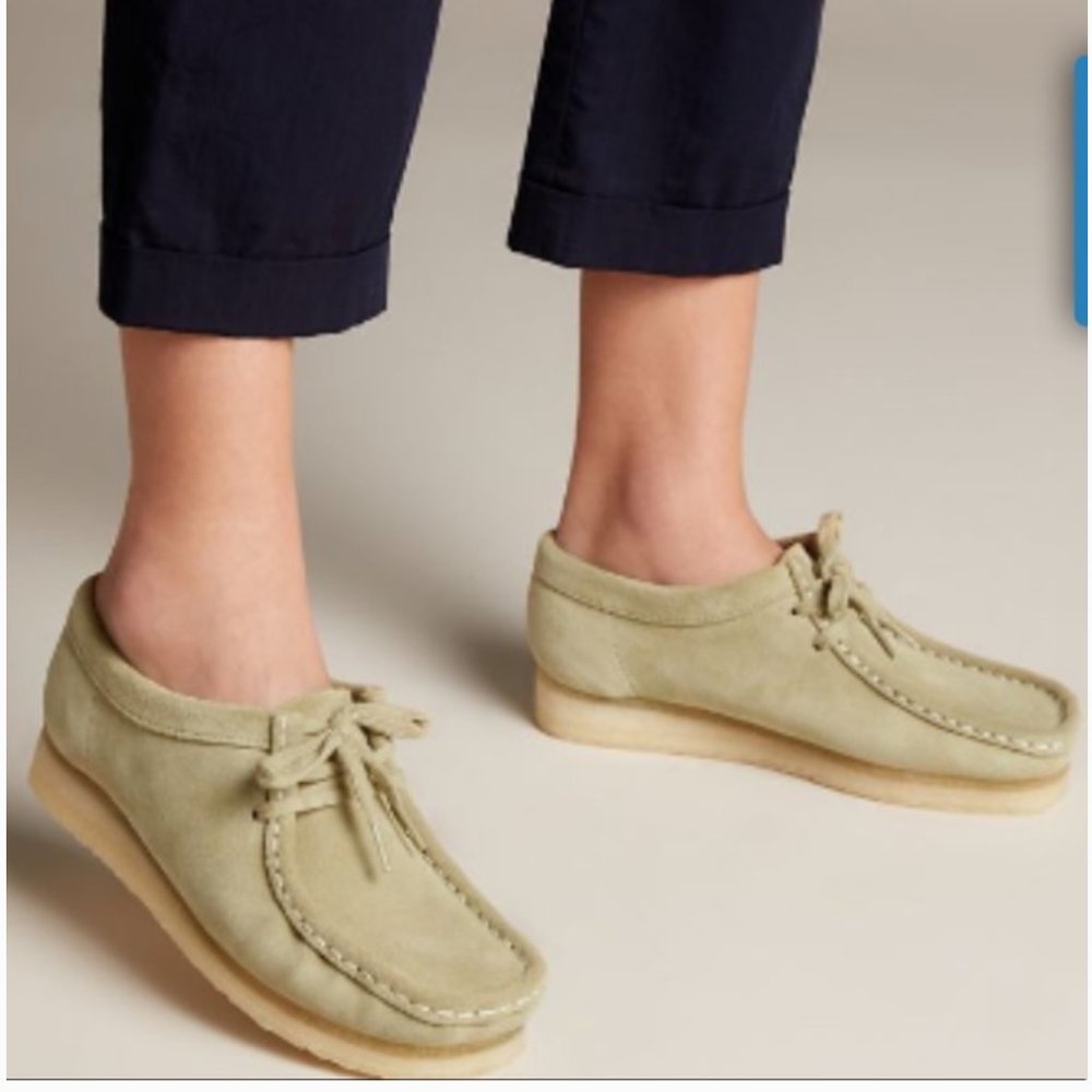 COPY - Clark’s Originals Women's Wallabees in Maple Suede Sz 8